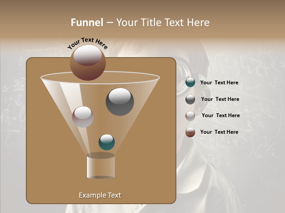 Child School Genius PowerPoint Template