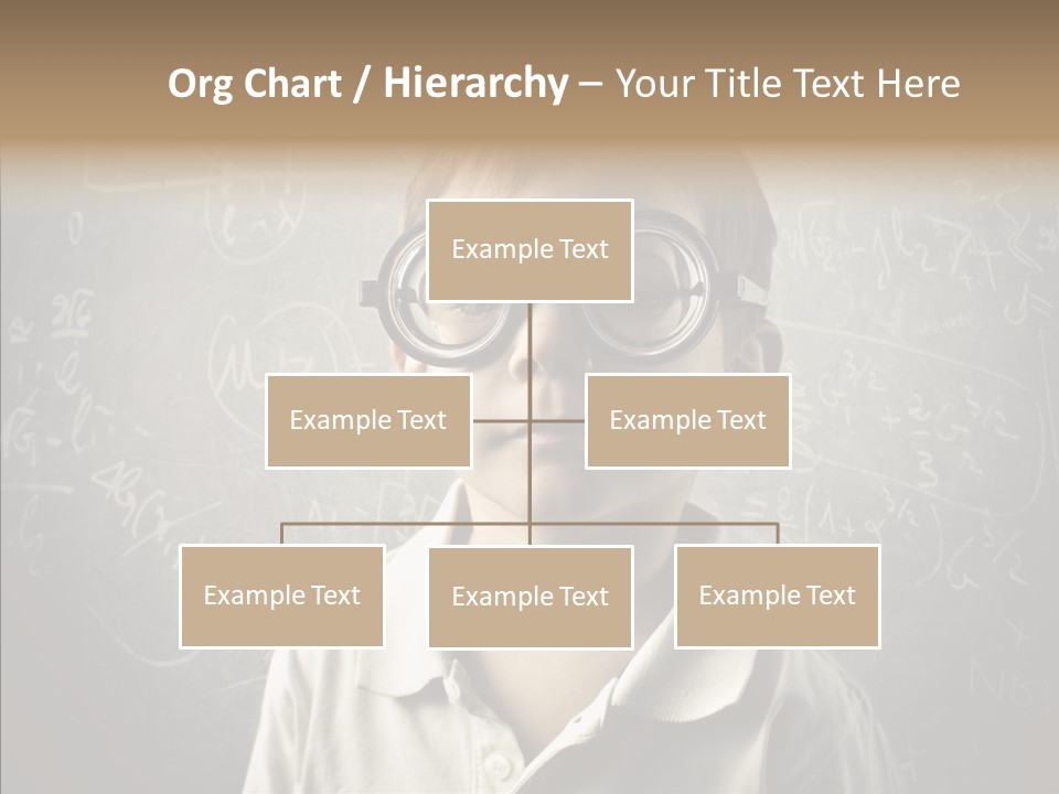 Child School Genius PowerPoint Template