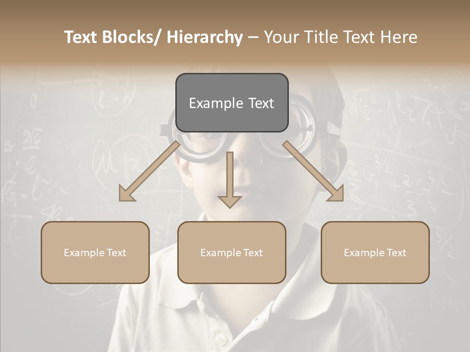 Child School Genius PowerPoint Template