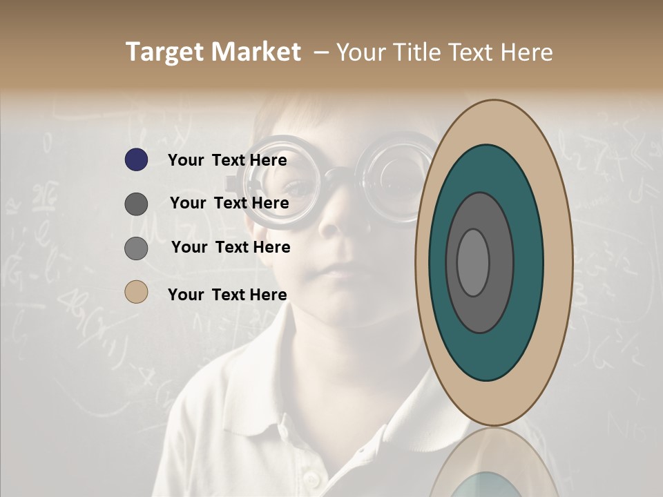 Child School Genius PowerPoint Template