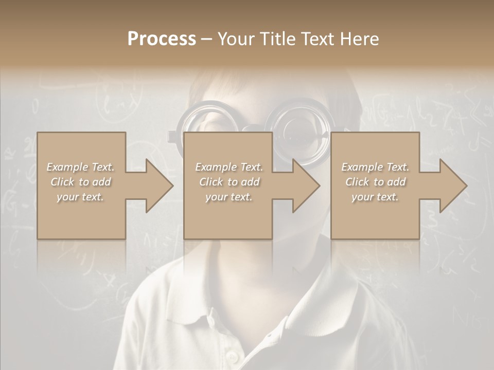 Child School Genius PowerPoint Template