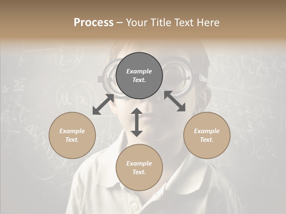 Child School Genius PowerPoint Template
