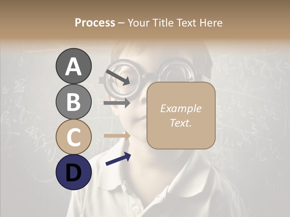 Child School Genius PowerPoint Template