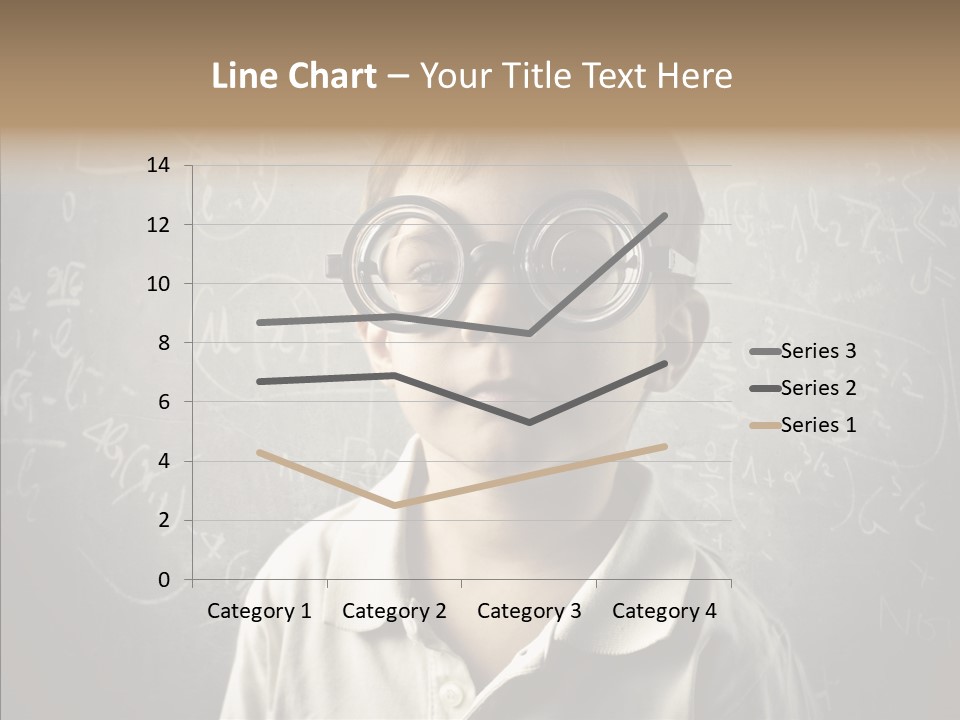Child School Genius PowerPoint Template