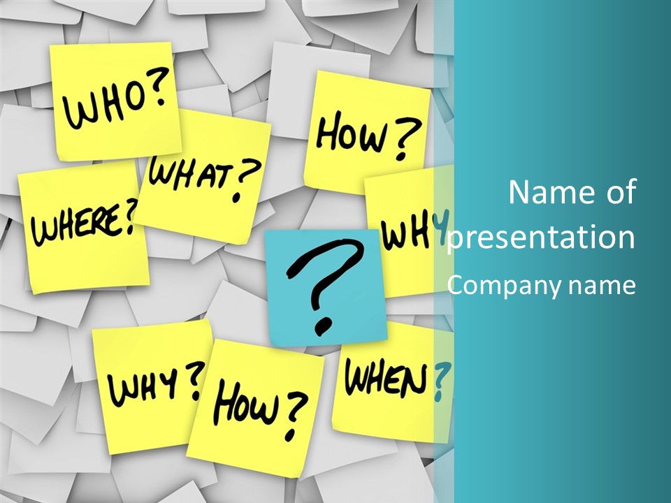 Concept Answer Support PowerPoint Template