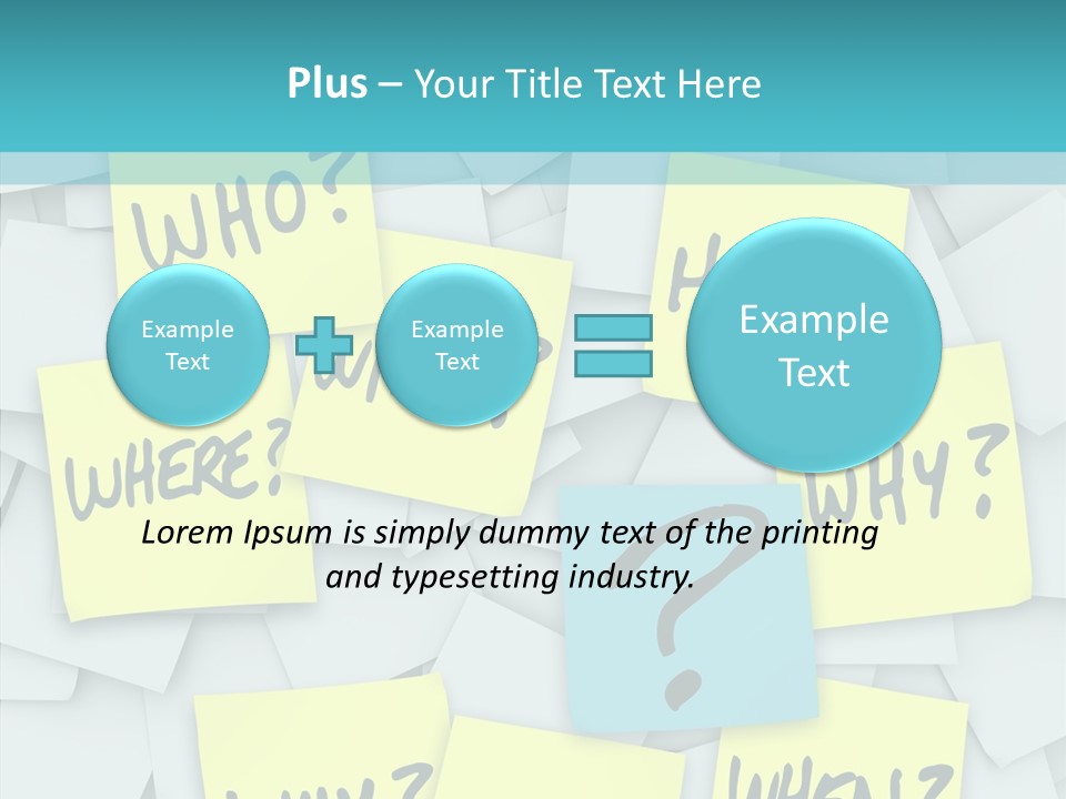 Concept Answer Support PowerPoint Template
