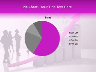 Comparative Purple Rising PowerPoint Template