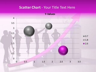 Comparative Purple Rising PowerPoint Template