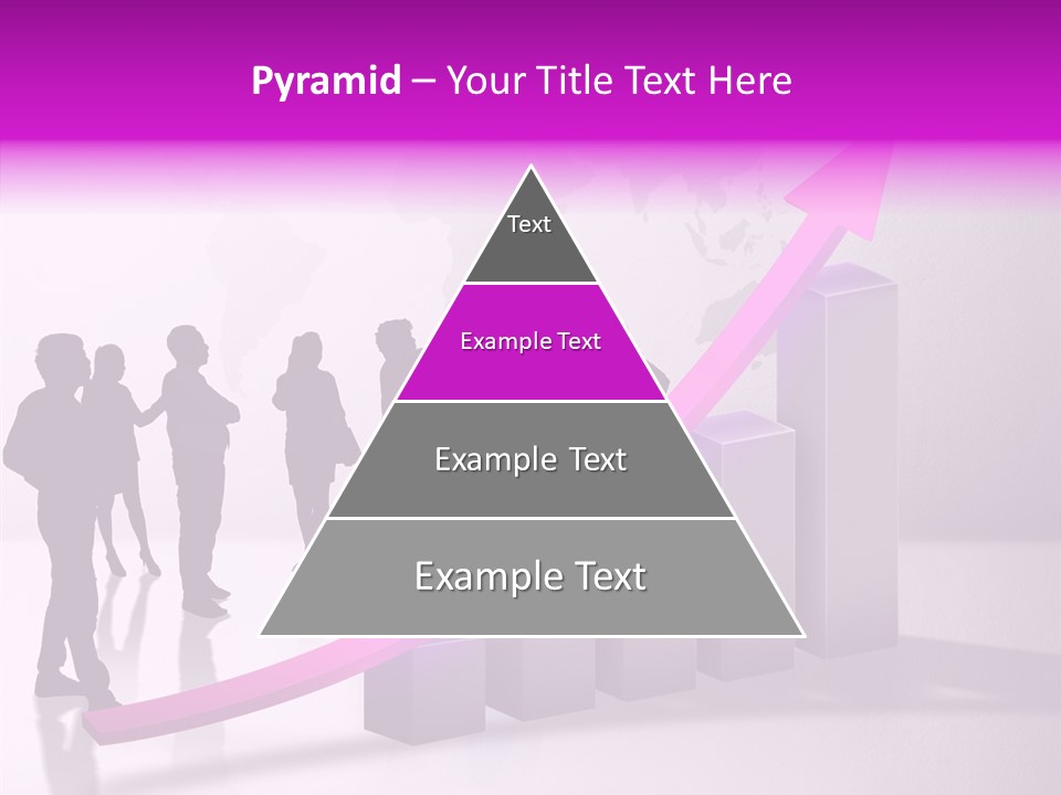 Comparative Purple Rising PowerPoint Template
