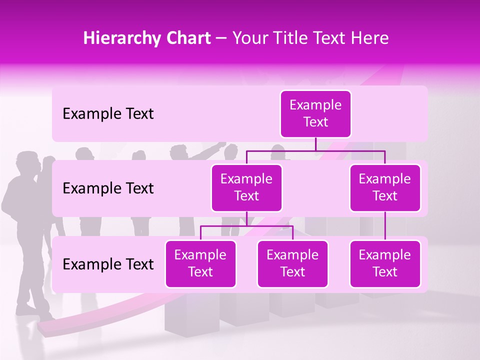 Comparative Purple Rising PowerPoint Template