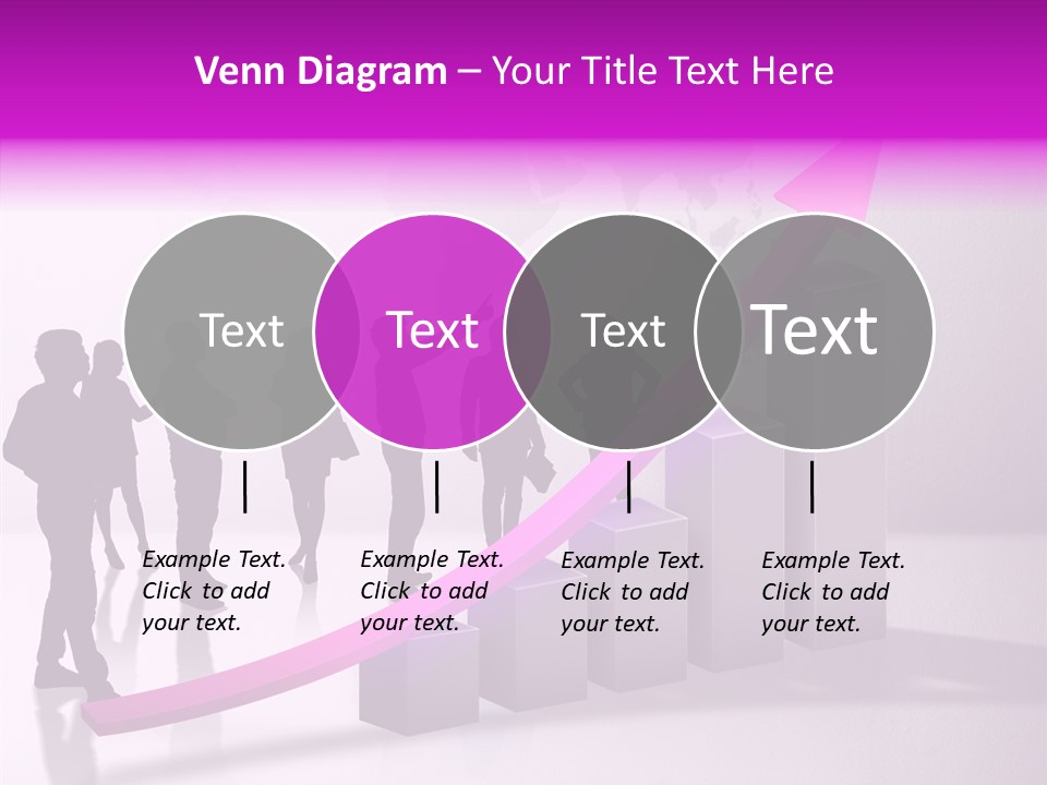 Comparative Purple Rising PowerPoint Template