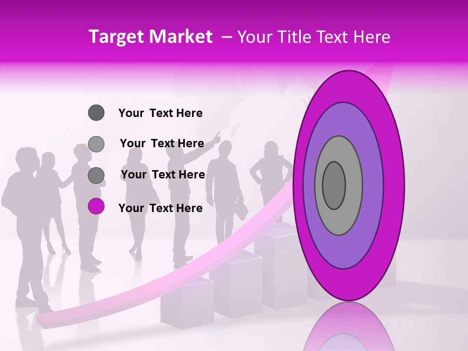 Comparative Purple Rising PowerPoint Template