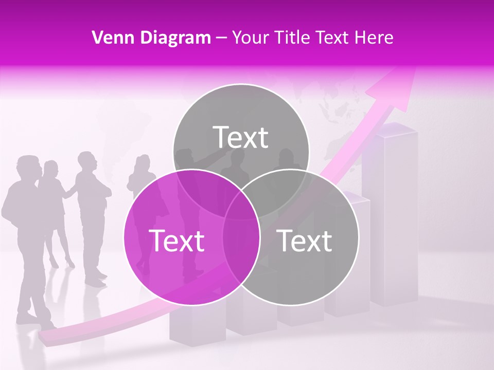 Comparative Purple Rising PowerPoint Template