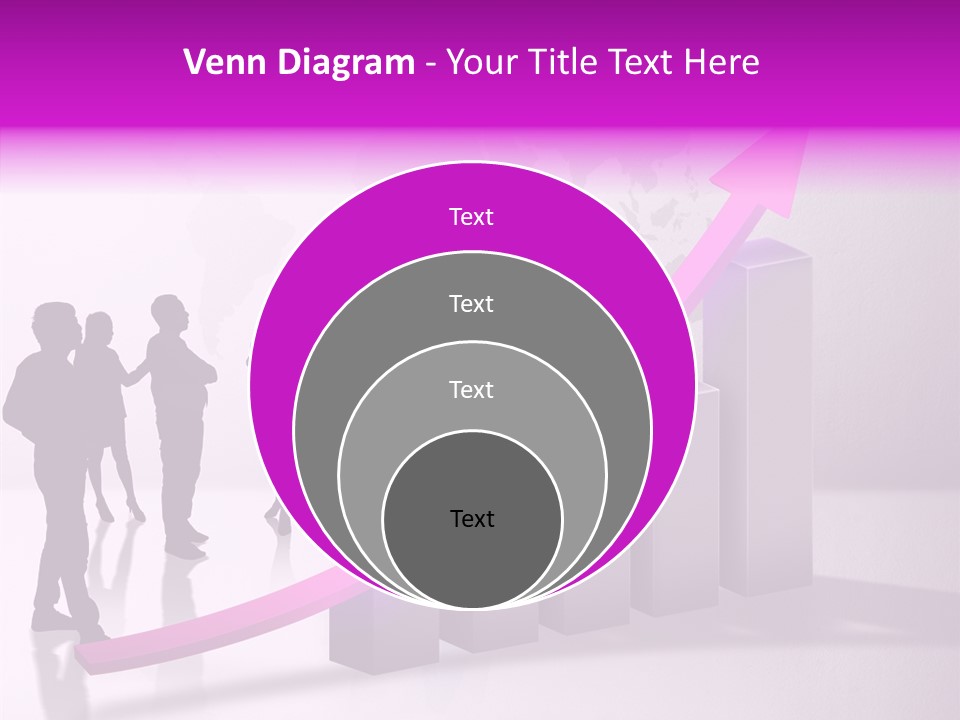 Comparative Purple Rising PowerPoint Template