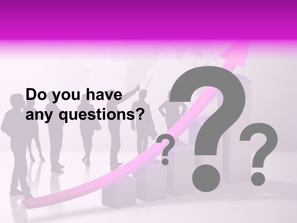 Comparative Purple Rising PowerPoint Template