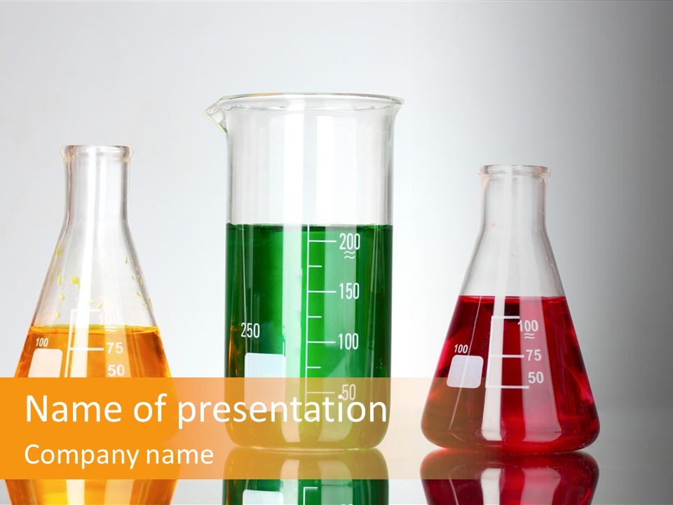 Equipment Biotechnology Chemical PowerPoint Template