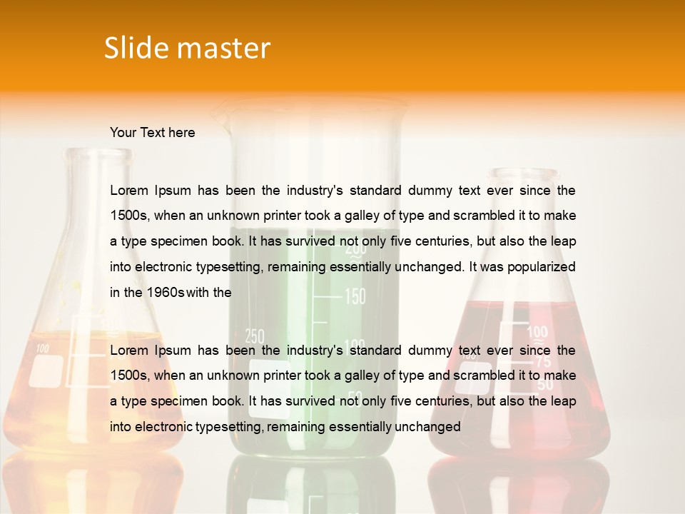 Equipment Biotechnology Chemical PowerPoint Template