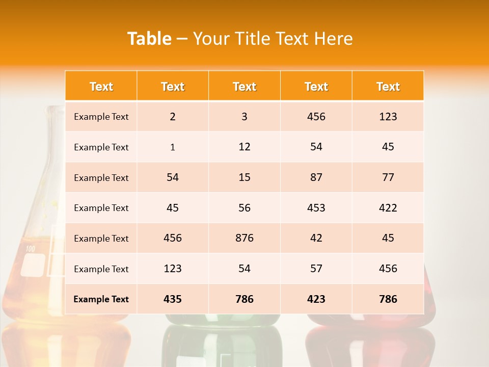 Equipment Biotechnology Chemical PowerPoint Template