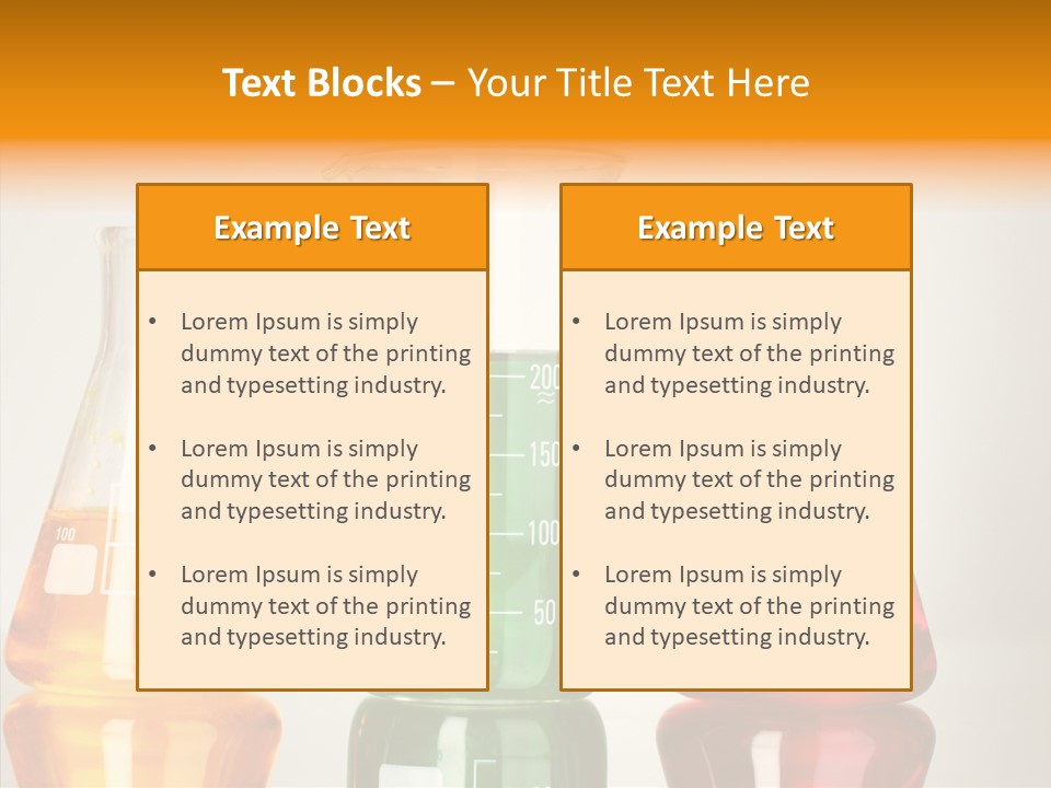Equipment Biotechnology Chemical PowerPoint Template