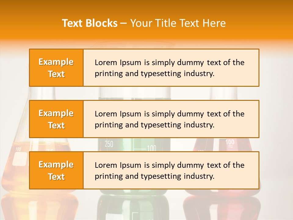Equipment Biotechnology Chemical PowerPoint Template