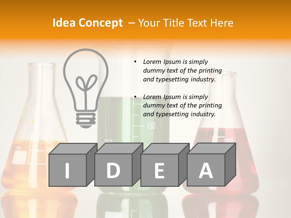 Equipment Biotechnology Chemical PowerPoint Template