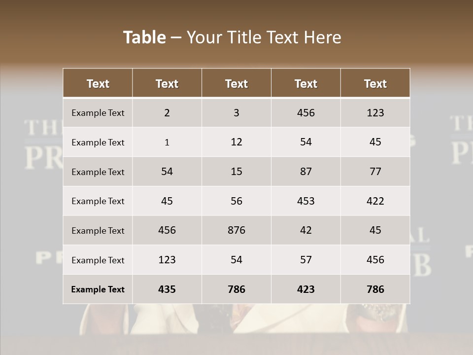 Brand Political Investor PowerPoint Template