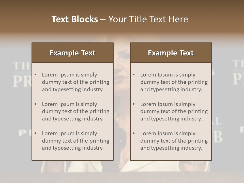 Brand Political Investor PowerPoint Template