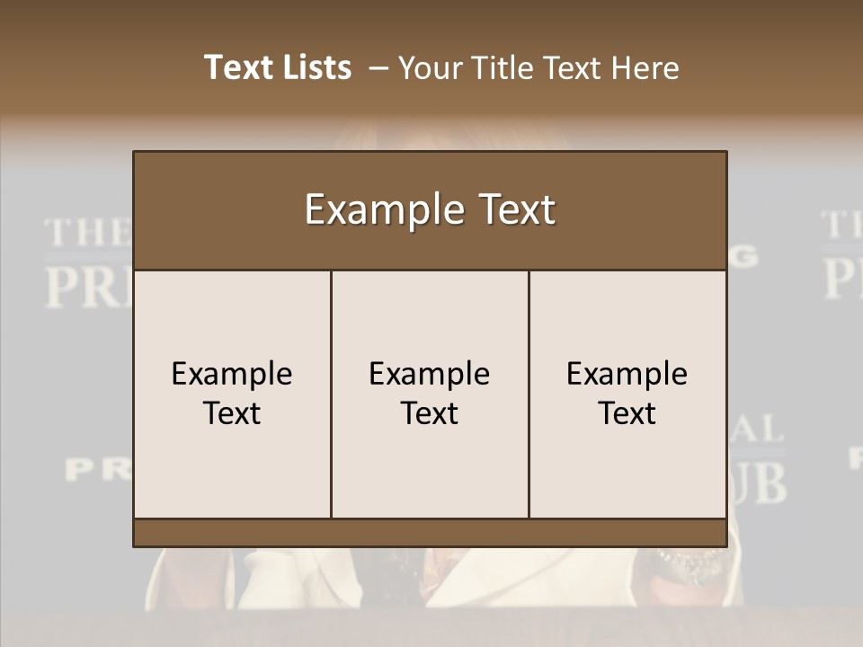 Brand Political Investor PowerPoint Template