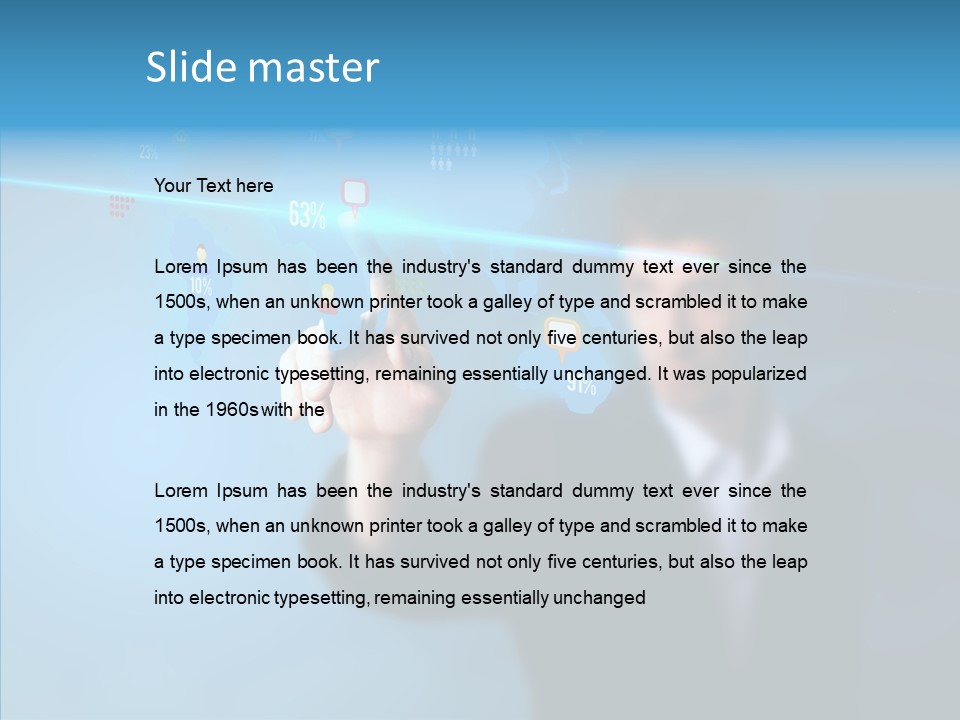 Global Fun Glowing PowerPoint Template