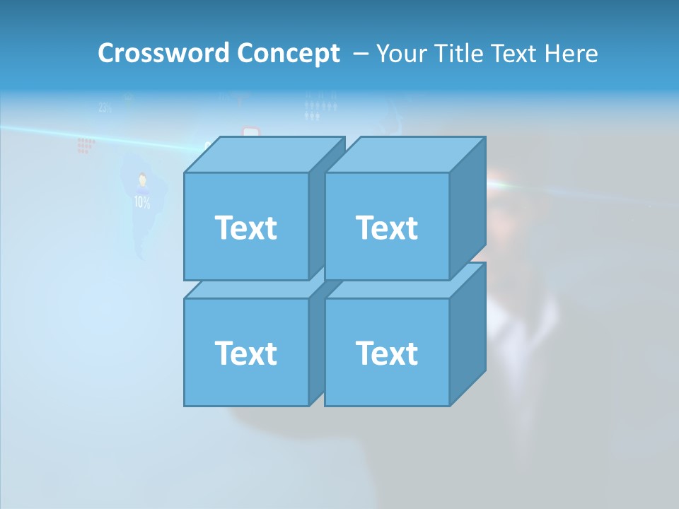 Global Fun Glowing PowerPoint Template