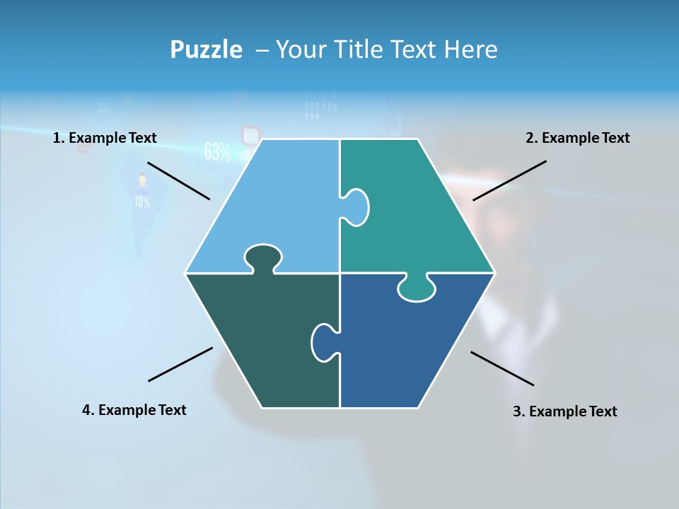 Global Fun Glowing PowerPoint Template