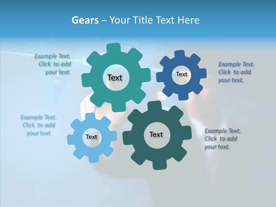 Global Fun Glowing PowerPoint Template