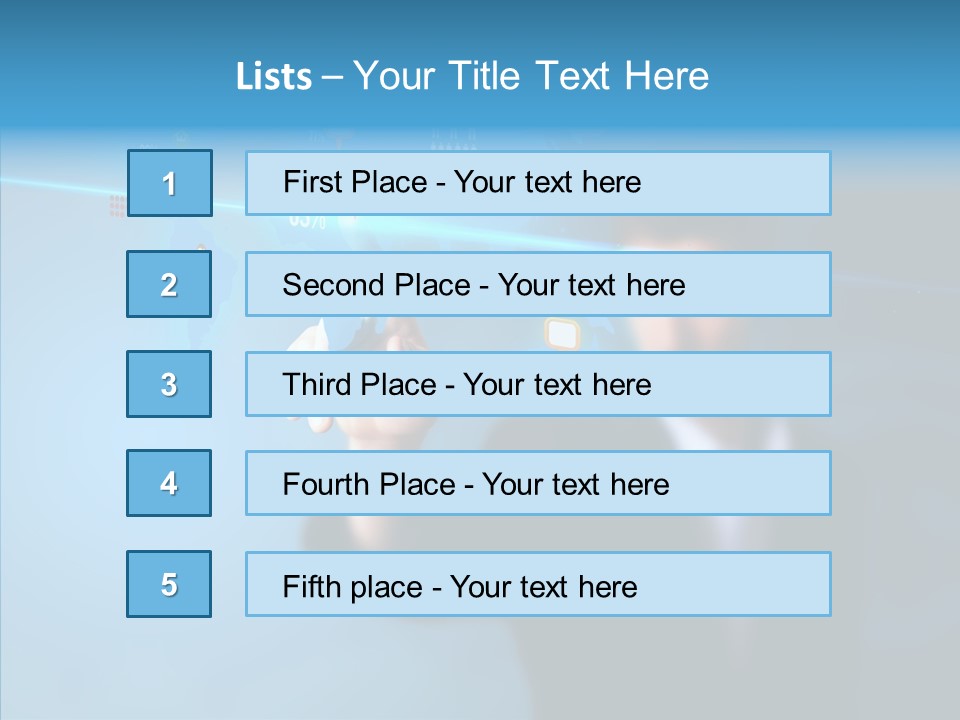 Global Fun Glowing PowerPoint Template