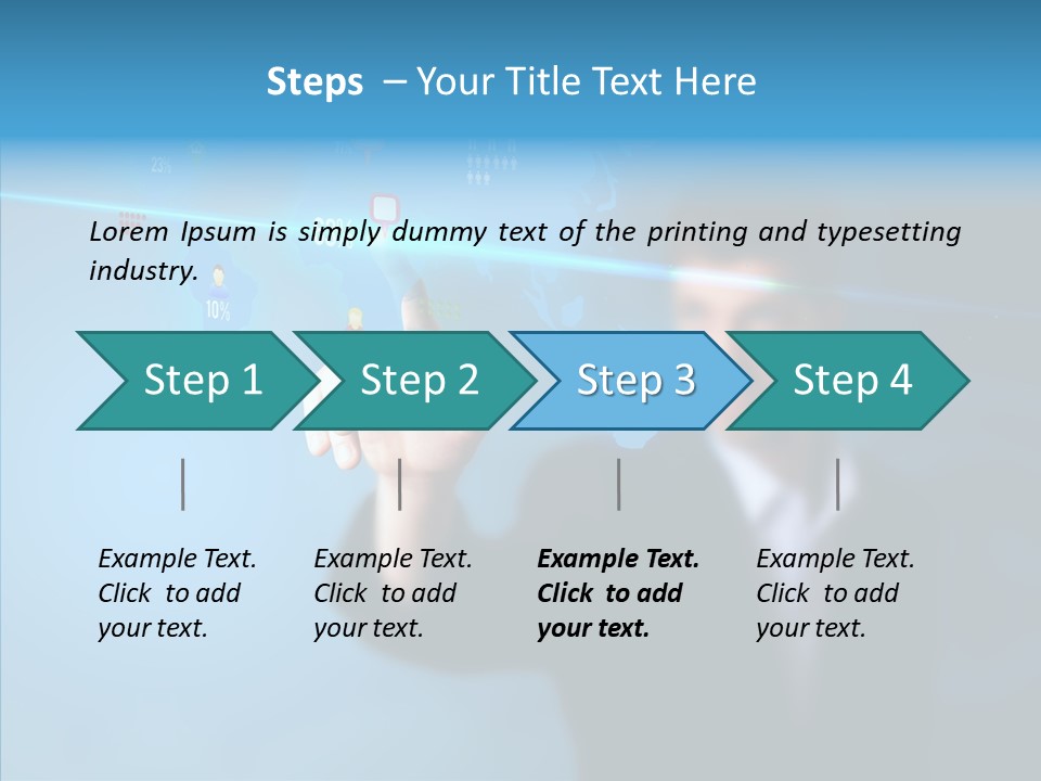Global Fun Glowing PowerPoint Template
