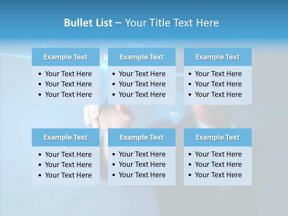 Global Fun Glowing PowerPoint Template