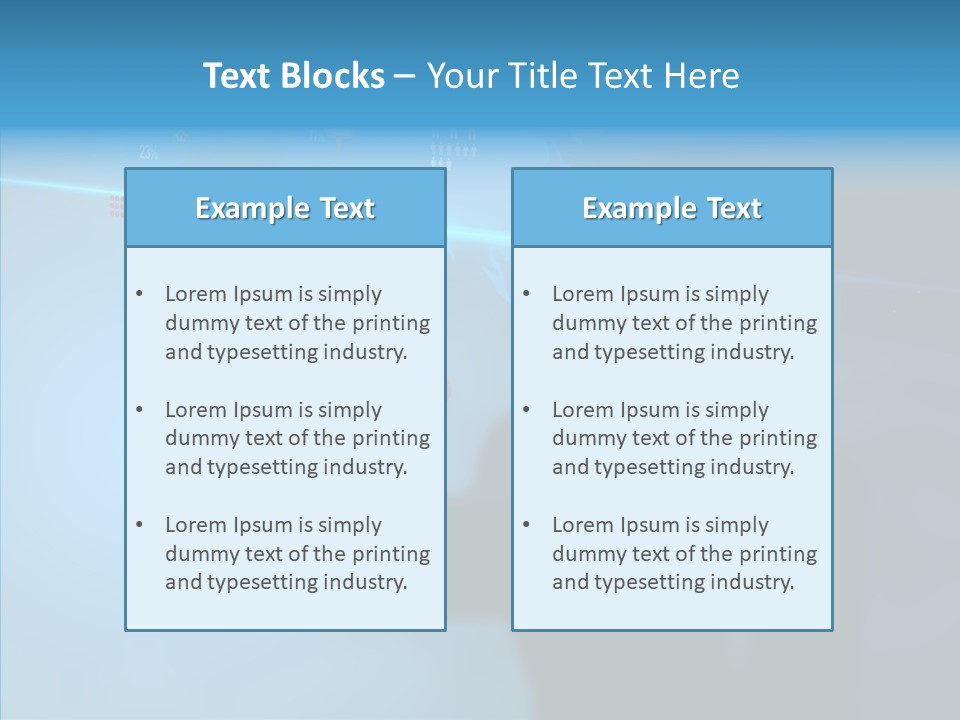 Global Fun Glowing PowerPoint Template