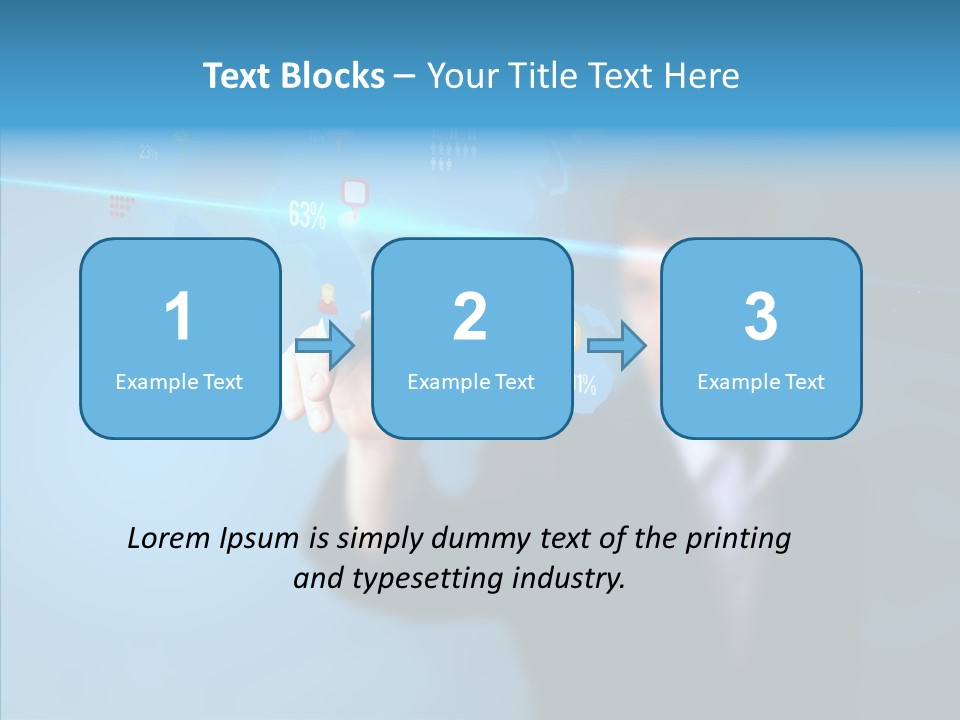 Global Fun Glowing PowerPoint Template