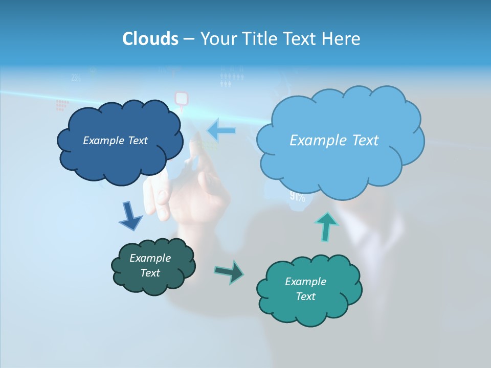 Global Fun Glowing PowerPoint Template