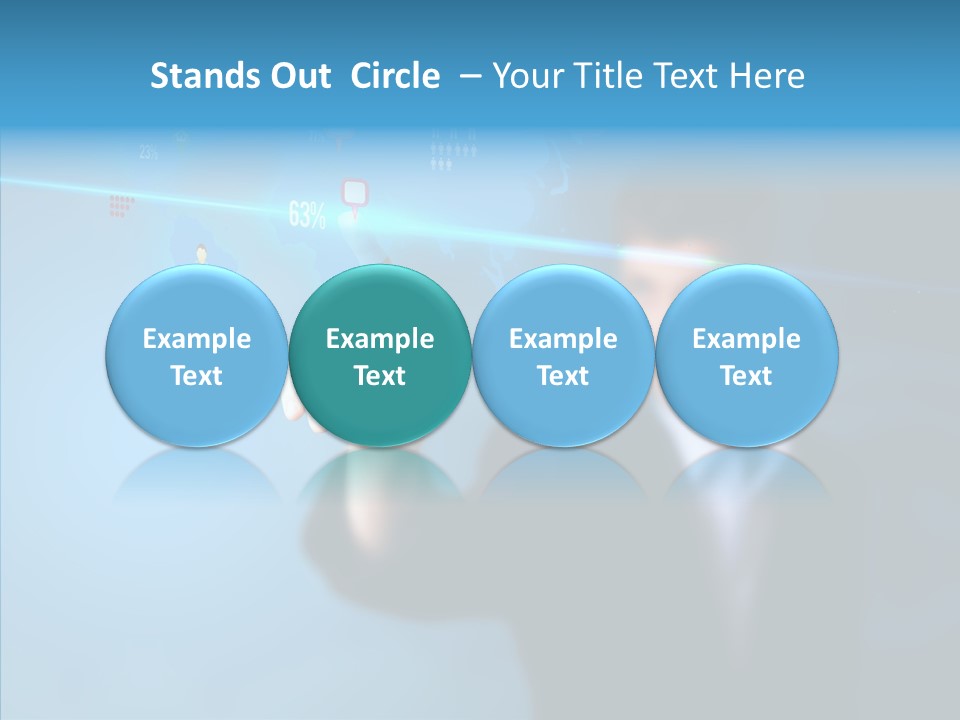 Global Fun Glowing PowerPoint Template