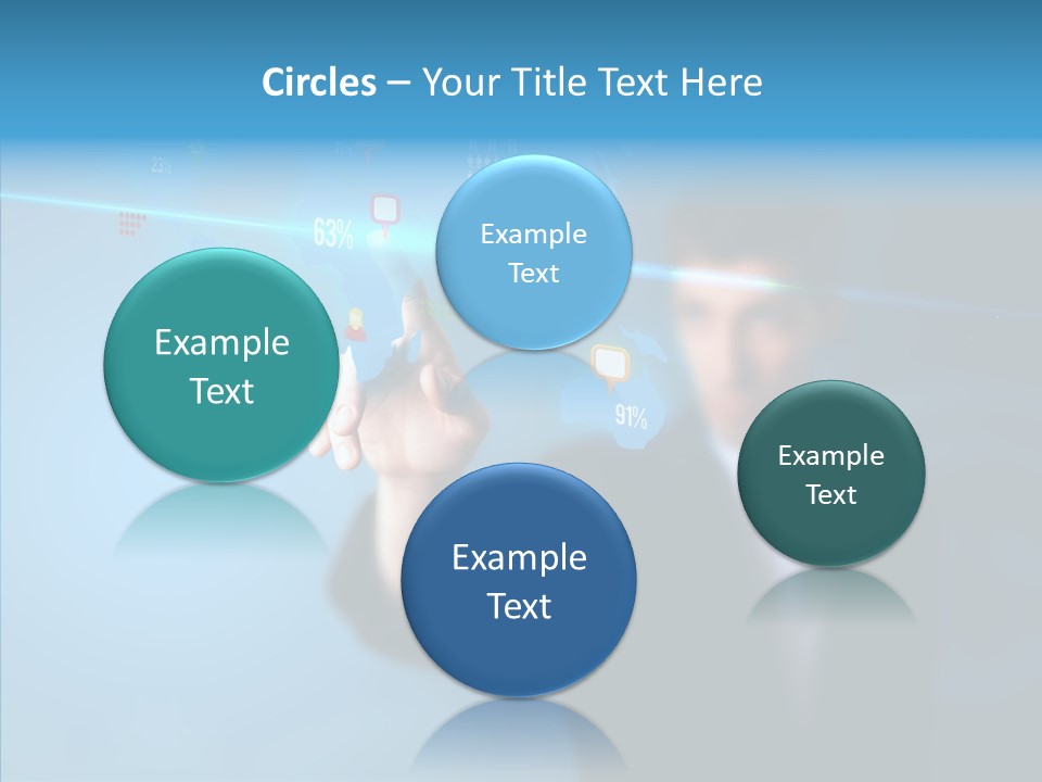 Global Fun Glowing PowerPoint Template