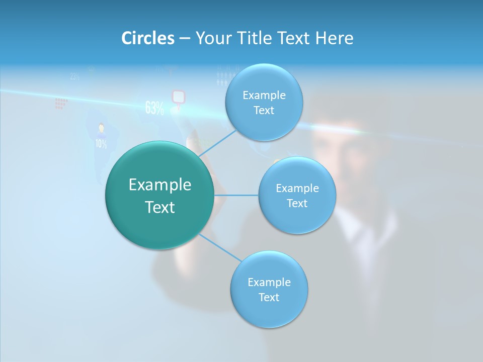 Global Fun Glowing PowerPoint Template