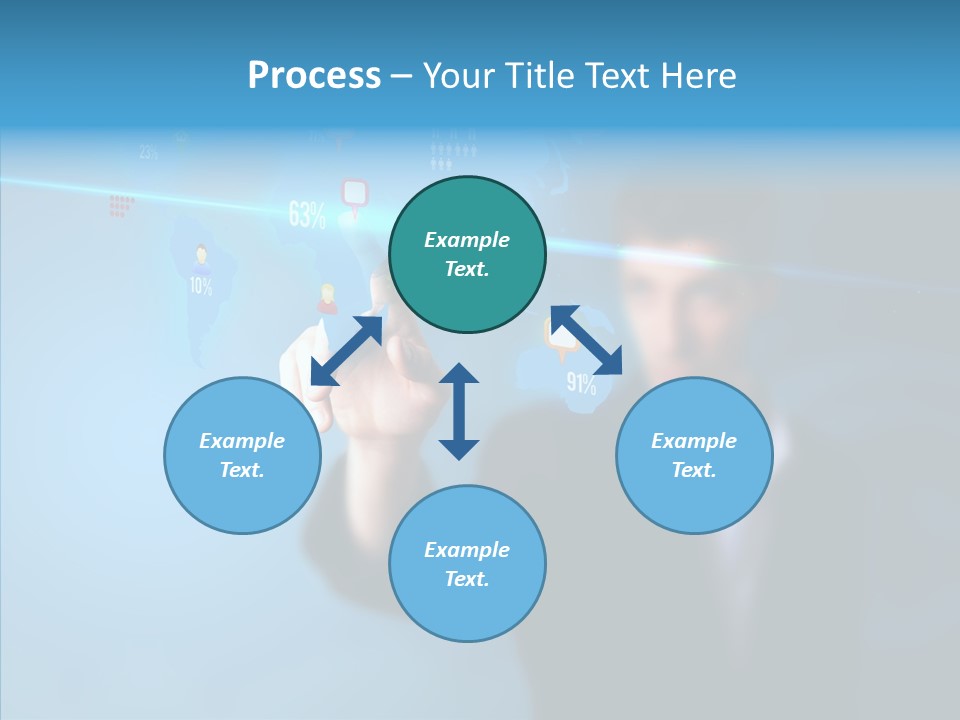 Global Fun Glowing PowerPoint Template