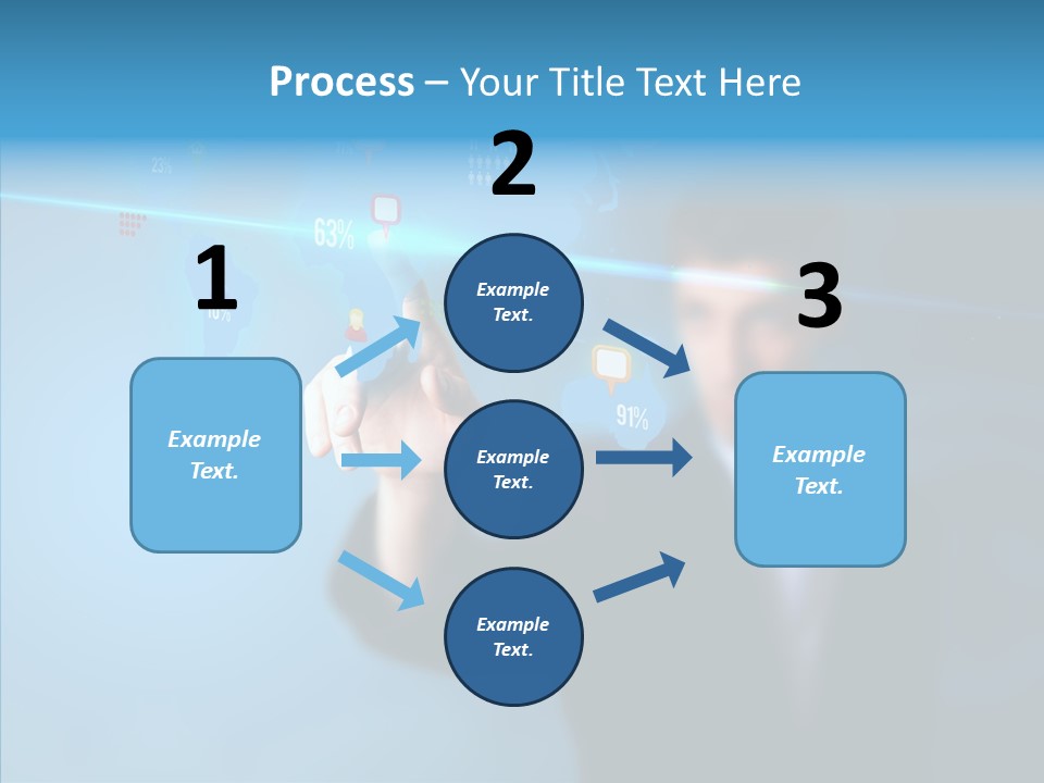 Global Fun Glowing PowerPoint Template