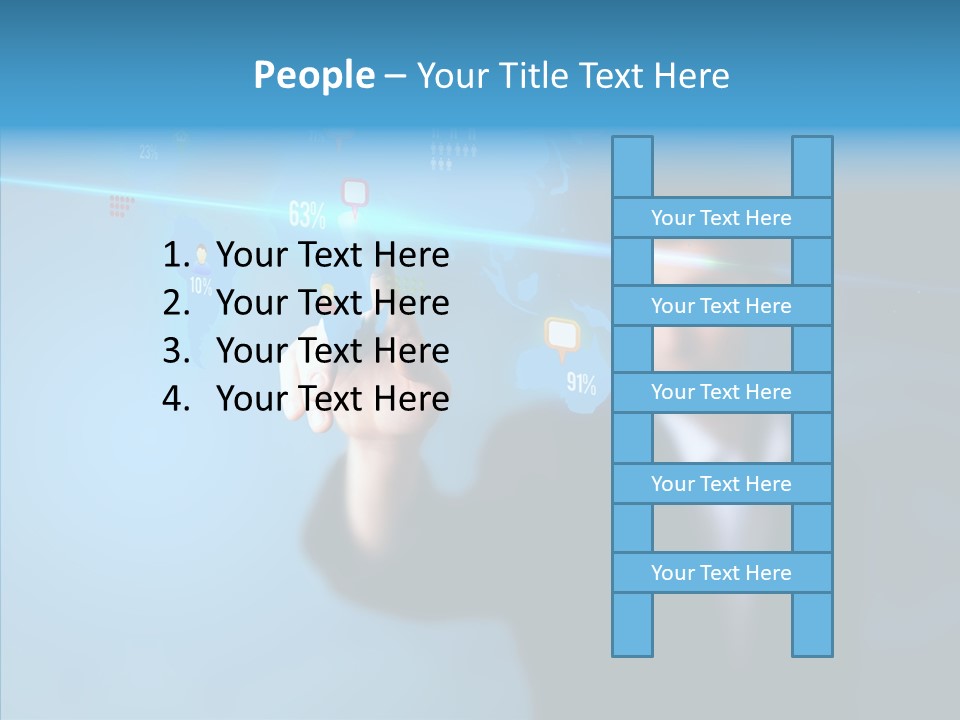 Global Fun Glowing PowerPoint Template