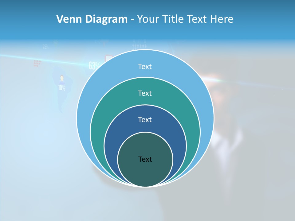Global Fun Glowing PowerPoint Template