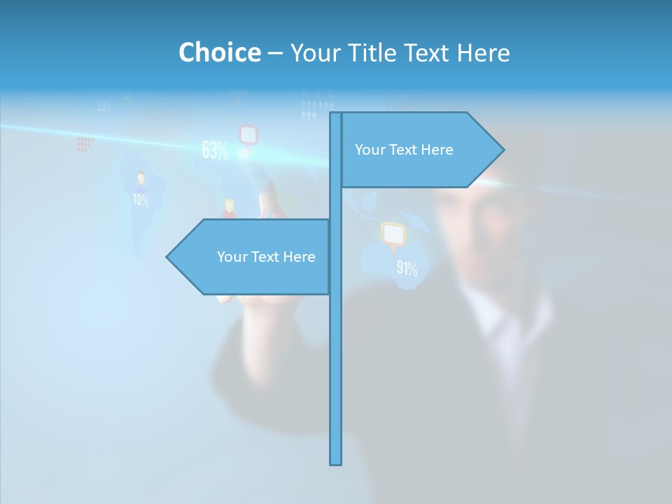 Global Fun Glowing PowerPoint Template