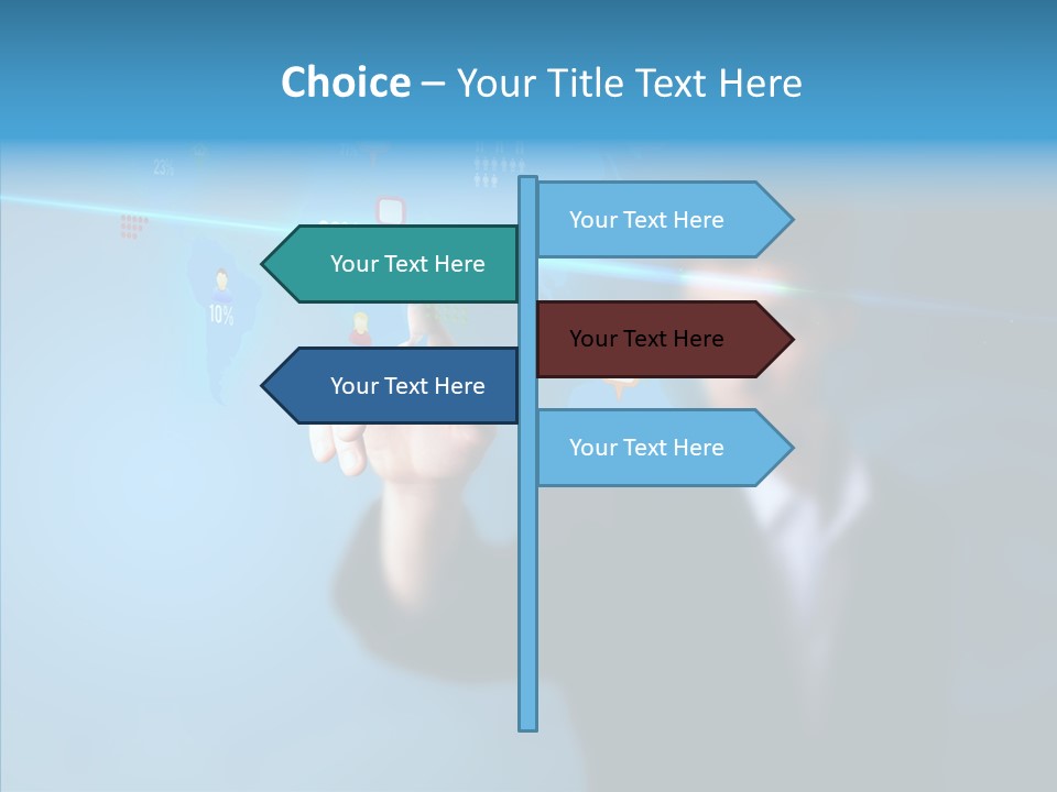Global Fun Glowing PowerPoint Template