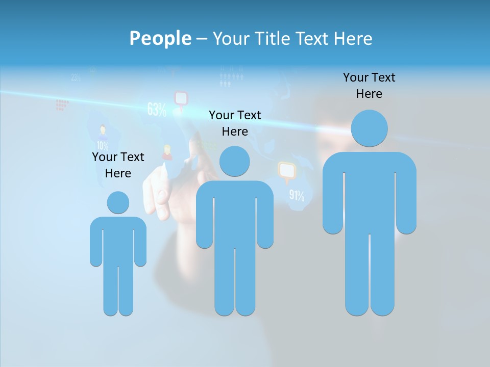 Global Fun Glowing PowerPoint Template