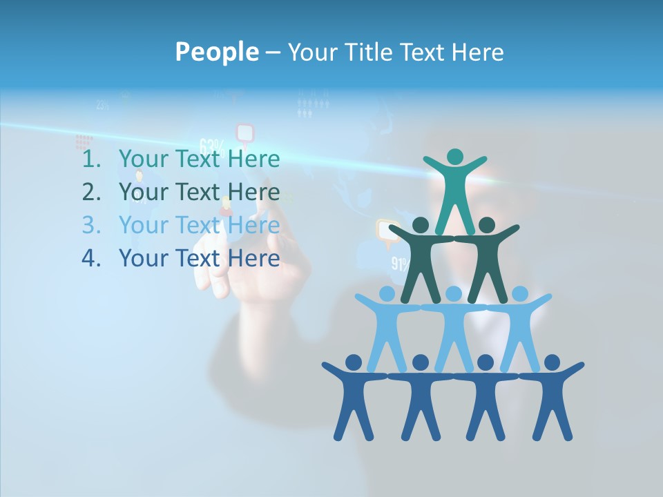 Global Fun Glowing PowerPoint Template