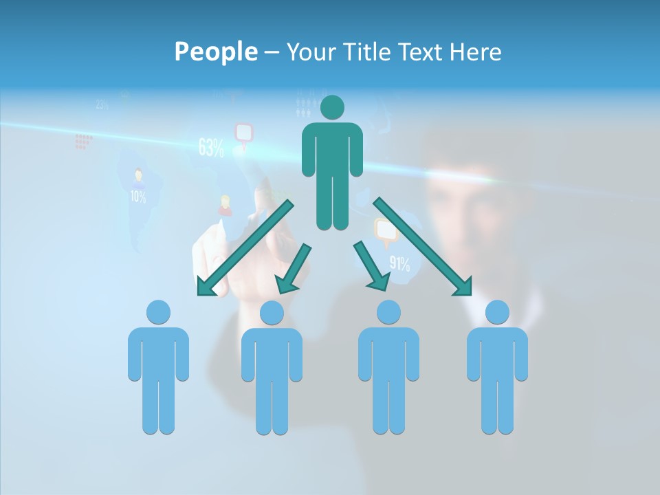 Global Fun Glowing PowerPoint Template